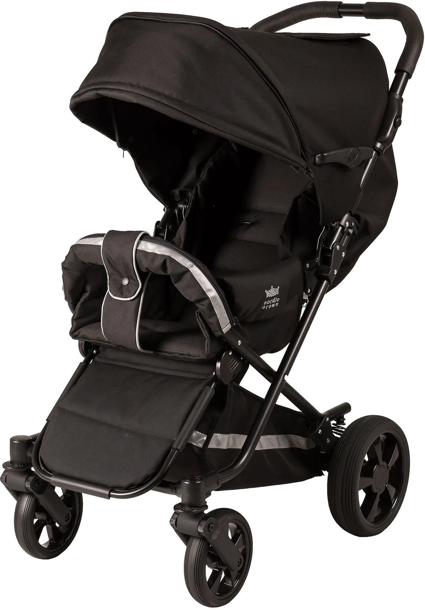 Nordic Crown Spin Sulky, Svart